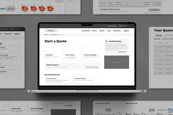 image of gemini partners website
