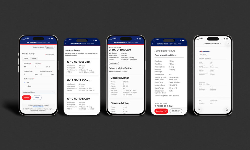 A mockup displaying a mobile website interface on iPhone screens