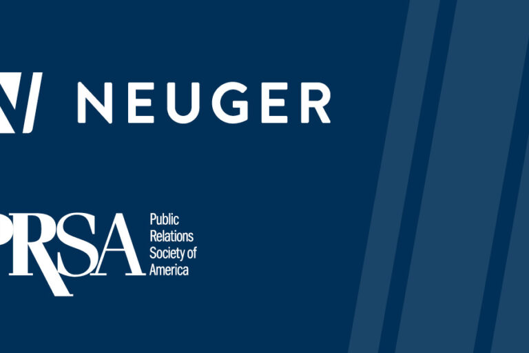 Neuger logo, PRSA logo