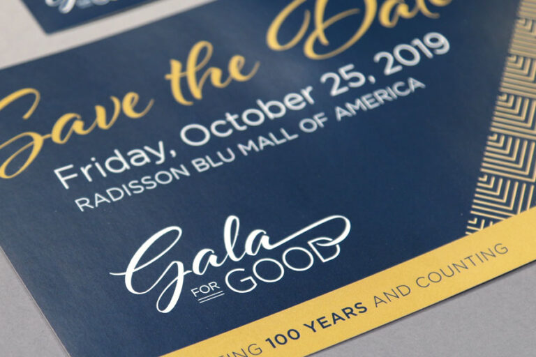 Goodwill Gala for Good printed mailer