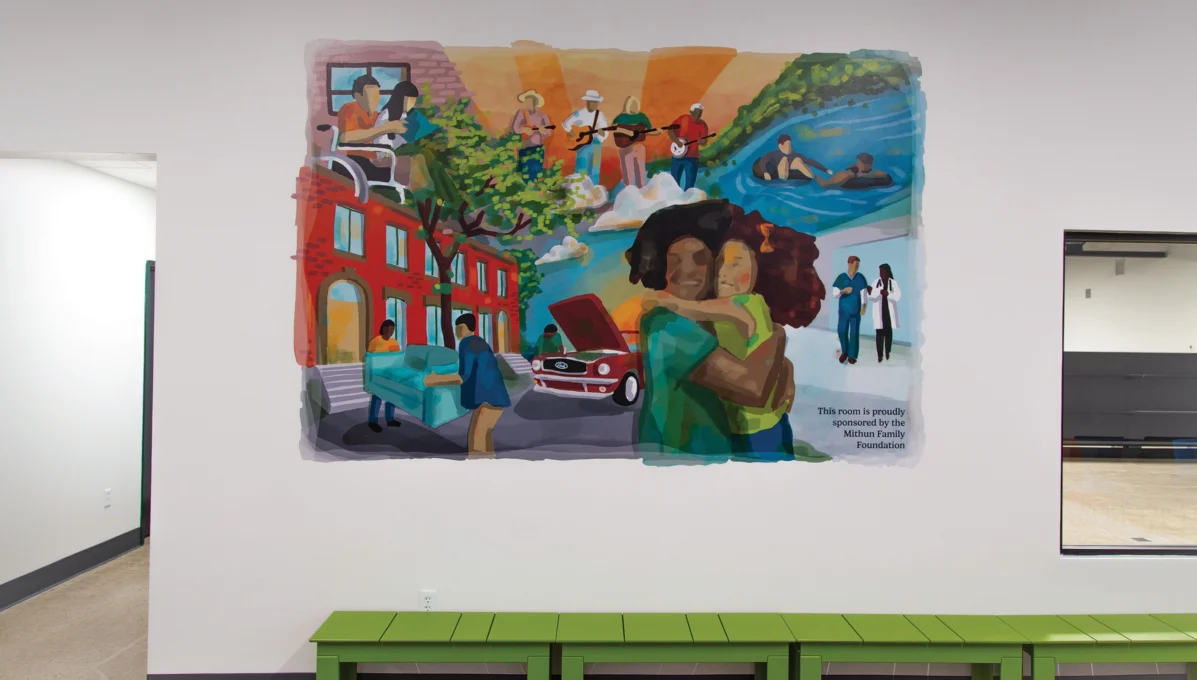nonprofit mural