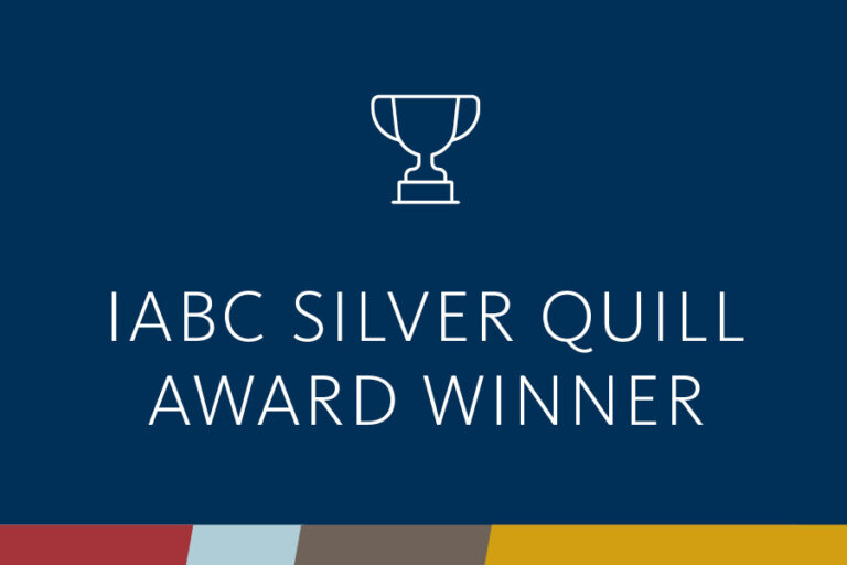iabc silver quill award winner