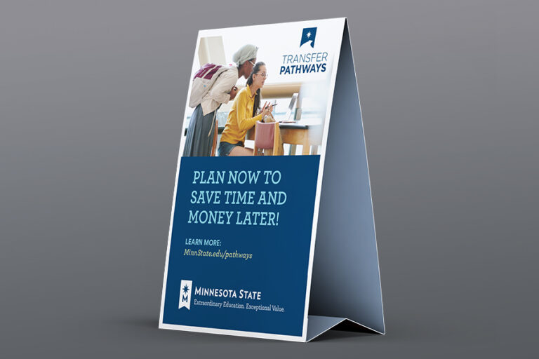 Transfer Pathways Table Tent