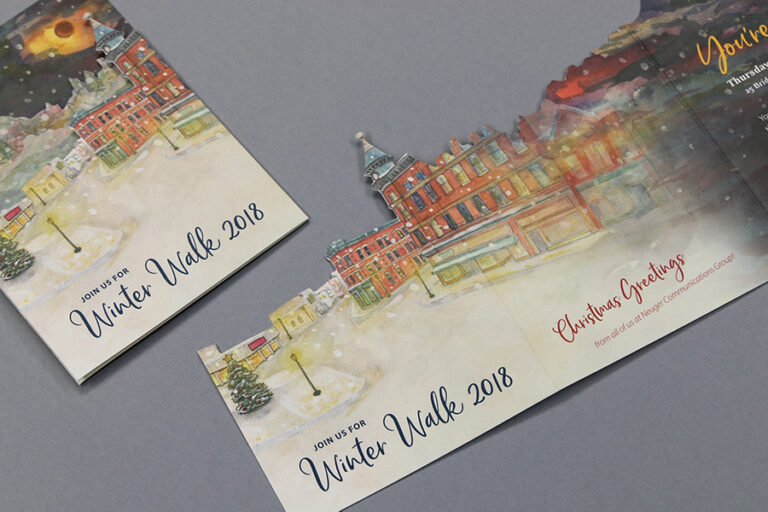 Winter Walk card